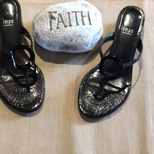 Impo black sandals